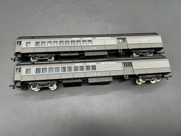 HO Scale Bargain Car Pack 69: Set of 2 NYC Passenger cars HO SCALE USED
