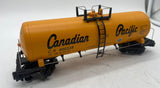 MTH 20-96038 Premier Canadian Pacific Tank Car yellow O SCALE Like New