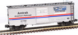 Weaver 21750 Amtrak USPS Priority Mail Car O SCALE Used Damaged Box
