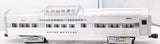 Lionel 6-19125 D&RGW Aluminum 15  Car Passenger  California Zephyr  O SCALE Like New