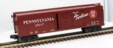 MTH 30-7437 PENNSYLVANIA Box Car RailKing O Scale Like New