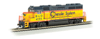 Bachmann 63533 EMD GP40 - CHESSIE SYSTEM #4155 Diesel Locomotive DCC Ready HO SCALE NEW