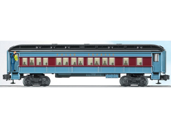 Lionel 6-36875 THE POLAR EXPRESS BABY MADISON COACH WITH CONDUCTOR ANNOUNCEMENT O SCALE NEW