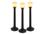 Lionel 6-37174 Classic Street Lamps - Black - 3 Pack O SCALE NEW