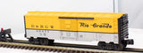 Lionel 6-25045 DENVER & RIO GRANDE WESTERN Boxcar TRAINMAN #69677 O Scale Used Damaged Box
