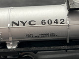 Lionel 6-26189  New York Central NYC single dome tank car 6042 - O SCALE Used Excellent