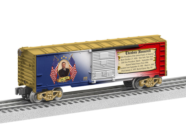 Lionel 6-39339 THEODORE ROOSEVELT BOXCAR O SCALE NEW
