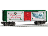 Lionel 6-39364 2013 LIONEL O GAUGE CHRISTMAS BOXCAR O SCALE Like New