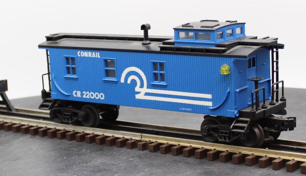 MTH RailKing 30-7708 Conrail Woodsided Caboose O SCALE Used Excellent