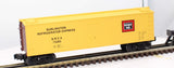 MTH 30-7806 BURLINGTON Refrigerator Express Car Mainline #75385 O Scale Used