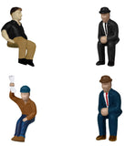Lionel 1957210 Sitting Passenger Figures Bulk HO SCALE NEW