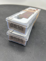 Atlas Set of 2 Boxcars Weathered as is N SCALE Used Excellent
