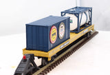 MTH Premier 20-95221 CSX Premier Flat Car w/Tank Container & 20' Container O SCALE Like New