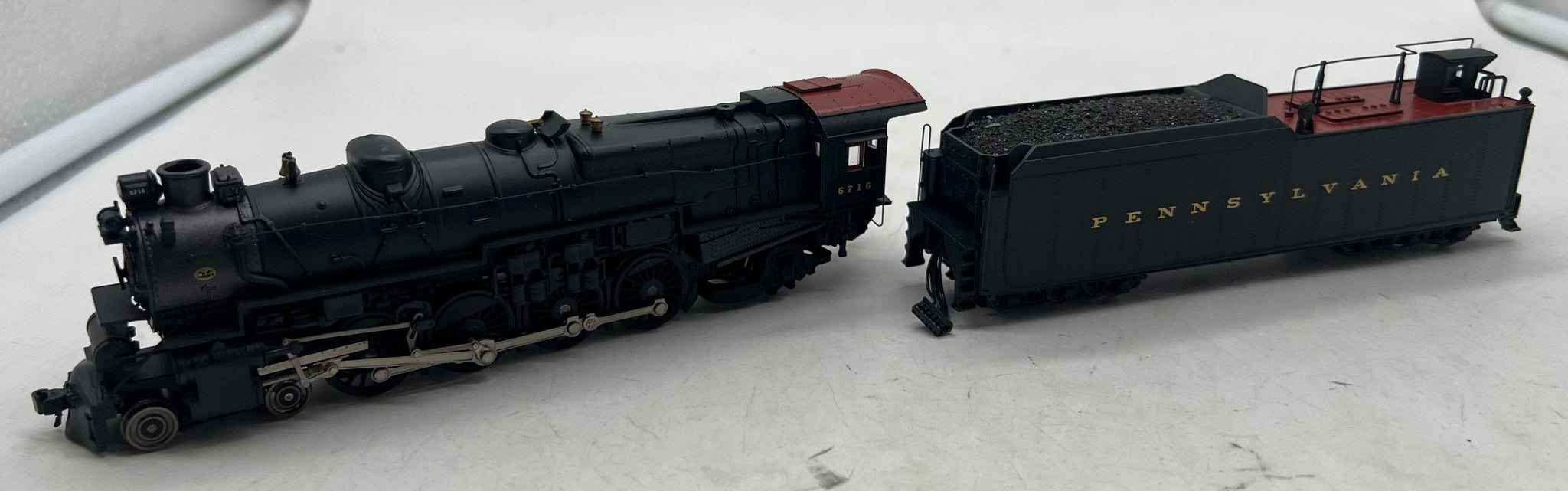 美品 動作品 HOゲージ BROADWAY PRR M1a #6775 006 Broadway Limited 0009 PRR Pennsylvania M1b #6716 4-8-2 Steam Locomotiv