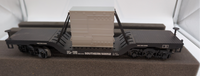 MTH Railking 30-7002e Southern Depressed Flatcar w/Transformer O SCALE Like New