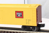 MTH 30-7806 BURLINGTON Refrigerator Express Car Mainline #75385 O Scale Used