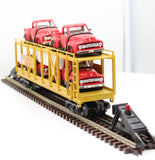 MTH Railking 30-76065 Union Pacific Auto Carrier Flat Car O SCALE Like New