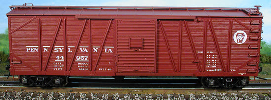 Atlas 6454-6 PENNSYLVANIA USRA Single Sheathed Box Car O Scale Like New