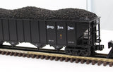 MTH Premier 20-90002b Nickel Plate Road Premier 4-bay Coal Hopper W/Load O SCALE NEW