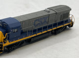 Atlas 49754 CSX B23-7 Locomotive Blue/Yellow/Grey N Scale Used Excellent Damaged Box