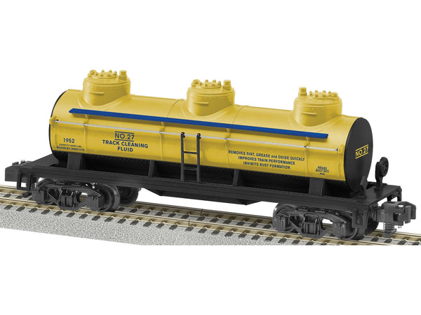 Lionel 6-48440 AMERICAN FLYER #27 TANK FLUID THREE-DOME TANK CAR S SCALE NEW