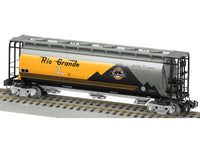 Lionel 6-48644 RIO GRANDE UP HERITAGE 1/64 SCALE CYLINDRICAL HOPPER S SCALE NEW