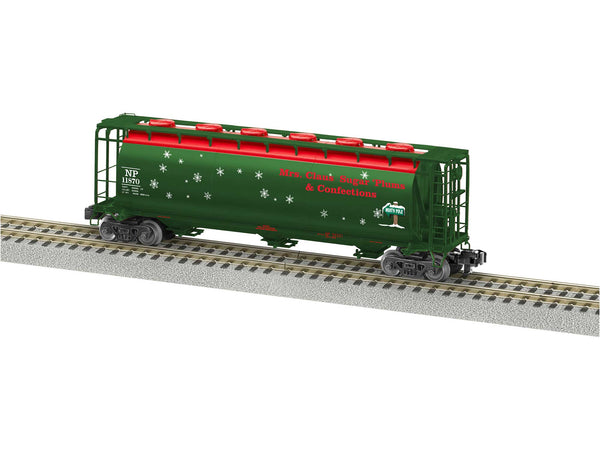 Lionel 6-48664 CHRISTMAS S-SCALE CYLINDRICAL HOPPER O SCALE NEW