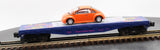 Lionel 6-19444 Peace Auto Sales Flatcar with Volkswagen Bug O SCALE Used Excellent