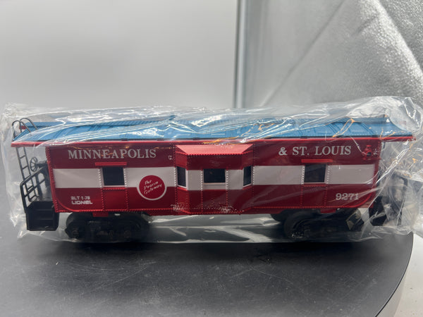 Lionel 6-9271 - 1978 Minneapolis and St. Louis bay window caboose O SCALE NEW