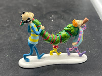 Dept 56  #4032213 Grinch Three with a tree Whoville FIgures Rare Limited #1 Like New
