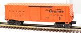 Lionel 6-15000 D&RGW Waffle Side Box Car O SCALE Like New