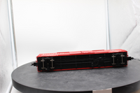 Atlas 7550 ATLAS BURLINGTON DECORATED ACF 60' D.D. AUTO PARTS BOX CAR 2 rail O SCALE WEATHERED (custom decorated) AS IS Used