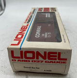 Lionel 6-9400 Conrail boxcar (brown) O SCALE Used Excellent