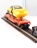 Lionel 6-16970 LOS ANGELES LA COUNTY Flatcar with Operating Lifeguard Boat #6424 O Scale Used Excellent
