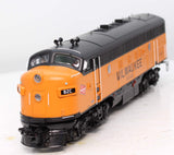 MTH Premier 20-21826-1 Milwaukee Road F-7 A Unit Diesel Engine with Proto-Sound 3.0 Hi-Rail Wheels 44.5 Track Miles O SCALE Like New