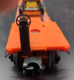 Lionel 6-16958 flatcar with Ertl die-cast New Holland loader O SCALE Like New