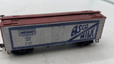ASCO Evaporated Milk AMSX 12076 reefer woodside car HO SCALE WEATHERED AS IS Used Excellent No Box