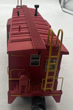 MTH C-103 Union Railroad Red Bay Window Caboose O SCALE Used Excellent No Box