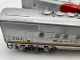 Lionel Postwar 2343P 2343T Santa Fe F-3  Diesel Locomotives set (1 pwd) with screens &  1 original box, 1 wrong box O SCALE Used Damaged Box