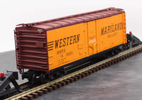 Atlas 0538-2 WESTERN MARYLAND 40' Plug Door Box Car Trainman O Scale NEW