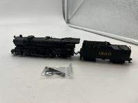 Broadway Limited 5548 USRA 2-8-2 Heavy Mikado, Louisville and Nashville #1860 Paragon 3 Rolling Thunder DCC SOUND HO SCALE Used Excellent