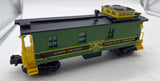 MTH 1936JD John Deere Railway System Woodside Caboose O SCALE Used Excellent No Box