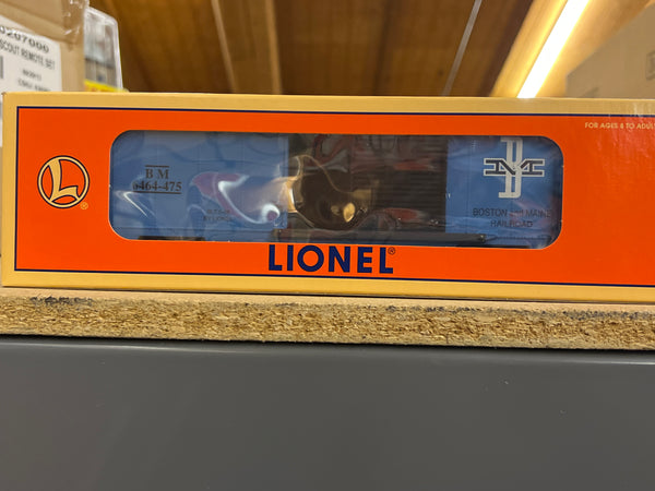 Lionel 6-29211 6464 boxcar Boston & Maine BM O SCALE NEW