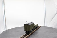 MTH Railking 30-7998 U.S. Army Crane Tender Car O SCALE Like New
