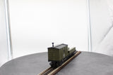 MTH Railking 30-7998 U.S. Army Crane Tender Car O SCALE Like New