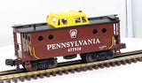 MTH 30-4136C PENNSYLVANIA RAILROAD N5C Caboose Mainline #477938 O Scale Used