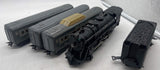 Marx New York Central NYC black steam locomotive w/ 3 passenger cars as is O SCALE Used No Box