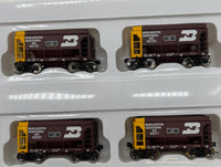 Walthers 910-58053 BURLINGTON NORTHERN 24' Minnesota Taconite Ore 4 pack  #95750 #95755 #95860 #95877 HO Scale Like New