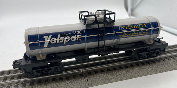 Lionel 6-26146 Valspar Tank Car O SCALE Like New