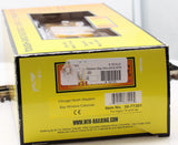 MTH Railking 30-77301 Chicago & North Western CNW Bay Window Caboose O SCALE Like New Damaged Box